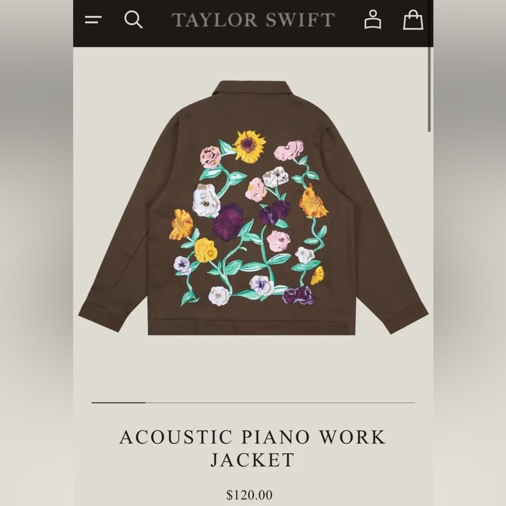 Taylor Swift - Acoustic Piano Work Jacket